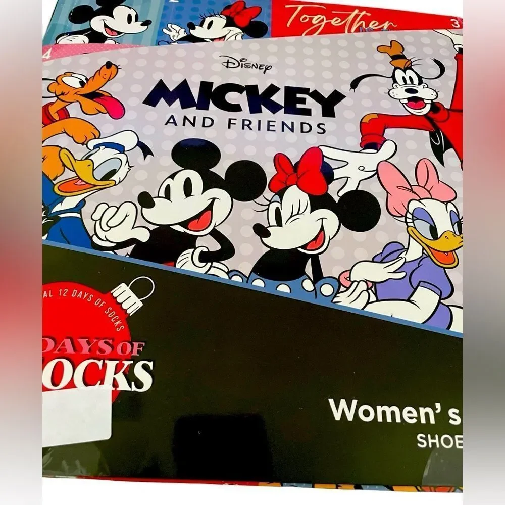 SOCKS, WOMENS DISNEY SOCKS GIFT PACK, 15‎ pair
